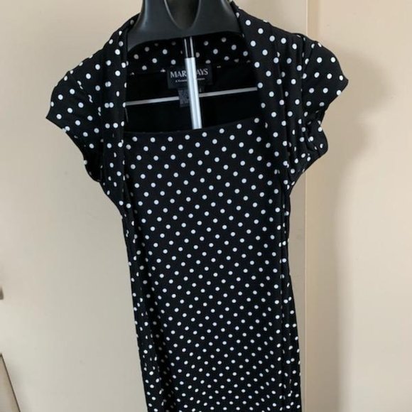 Mary Bays  A Victoria Royal Company Dresses & Skirts - Mary Bays  A Victoria Royal Polka Dot Dress